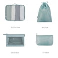 thumbnail image 4 of Set organizador de maletas de 9 piezas, bolsa para ropa / Cosm. Set organizador de maletas de 8 piezas, cubos de embalaje para ropa, cubos de embalaje para mochilas, bolsas de ropa para maletas, set, 4 of 5