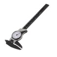 thumbnail image 4 of Almencla 150 mm 6 inch Dial Caliper Plastic Vernier Meter Outside Inside White, 4 of 8