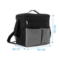 thumbnail image 2 of Mochila Bolsa de pañales insular Bolsa de mamá multifunción impermeable de gran capacidad para ropa de bebé Pañal Pañal Leche en polvo Botella Tejido Bolsa de almacenamiento de viaje Sostener o colgar insular Mochila, 2 of 7
