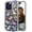 Style 2, variant on Compatible with iPhone 14 Pro Max Case for Women Girls Clear Design Cute, 14 Promax Protector Girly Transparent Ocean Beach Mountain Sunset Sun Sea Palm Trees Clouds Hills Tropical