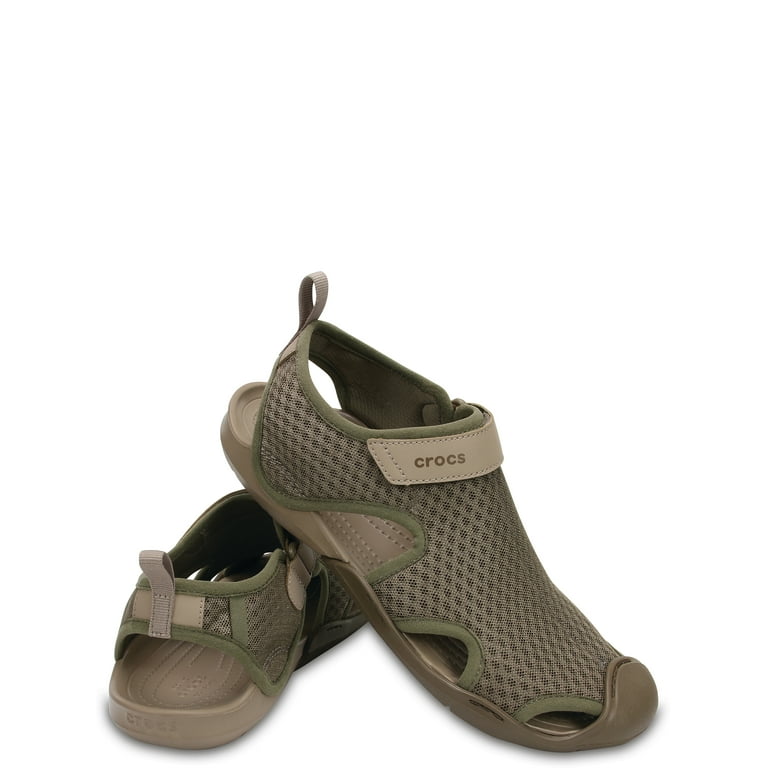 Crocs women's swiftwater graphic mesh deals sandal