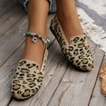 thumbnail image 3 of Women’s Knit Flats Slip On Casual Round Toe Comfort Lightweight Walking Shoes, 3 of 8