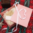 thumbnail image 3 of Caja de regalo OBMMIRAO extra grande con tapa 43 x 33 x 15 cm, color rosa, 3 of 7