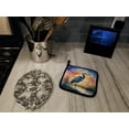 thumbnail image 3 of Carolines Treasures DAC7503PTHD 7.5 x 7.5 in. Blue Heron Setting Sun Pot Holders - Set of 2, 3 of 7