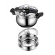 thumbnail image 2 of Olla a presión de 7L con tapa de acero inoxidable para el hogar, ideal para cocinas de inducción, cocinas, comedores y camping. Con vaporizador, 2 of 8