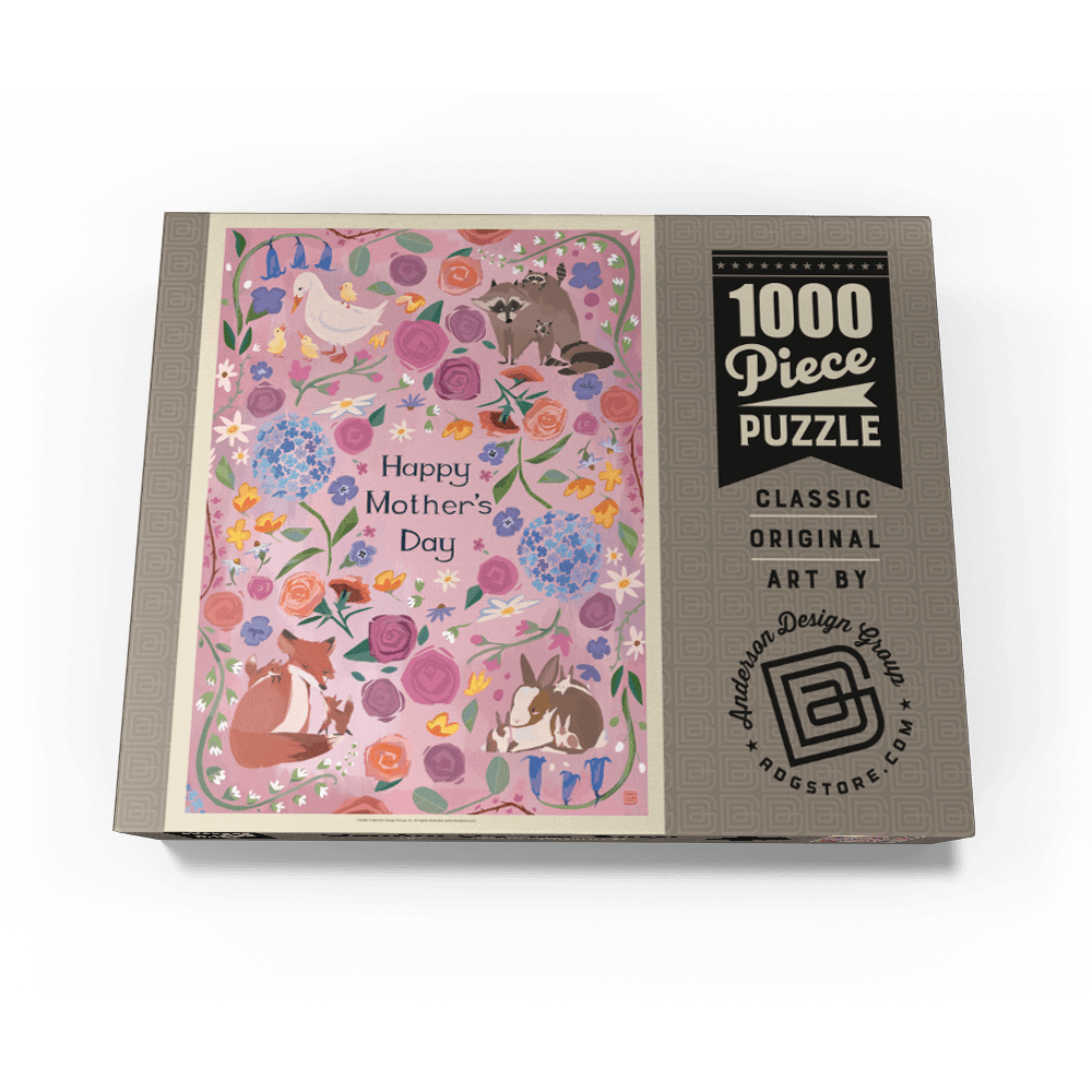 MyPuzzle - A Greeting Card: Happy Mother's Day! - Premium 1000 Piece Jigsaw Puzzle for Adults