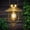 Bronze, variant on Diceymbol Solar Hanging Lantern Lights Outdoor Solar Cage Lights Vintage Solar Pendant Lights for Patio Garden Backyard and Rustic Outdoor Decor Bronze