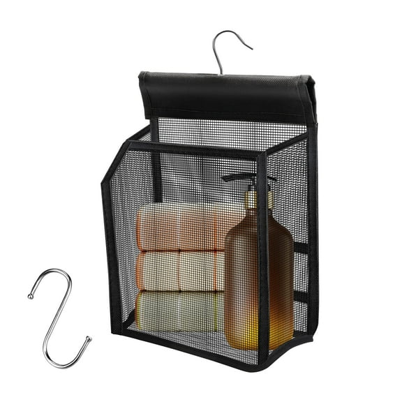 Hanging Mesh Shower Caddy, EEEKit Portable Bath Baskets, Bathroom Organizer Storage for College, Shower Bag for Beach, Swimming, Gym