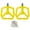 Color:Fluorescent Yellow, variant on Light Weight Nylon Bicycles Pedals Nonslip Road Bicycles Pedals Sealed Bearings Wide Flat Cycling Pedals Enduring