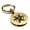 Gold, variant on Stainless Steel Four Horsemen of the Apocalypse (Pestilence) Round Medallion Keychain Circle Ring
