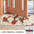 thumbnail image 3 of Pioneer Flower Floral Print Pattern Door Rugs,Washable Non Slip Door Mats Indoor,Decorative Door Mats,Entry Mat Indoor for Entrance,Bedroom,Kitchen,Bathroom,17"x30", 3 of 6