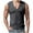 Dark Gray, variant on Dealovy Mens Running Tank Tops Seamless Sleeveless Undershirts V Neck Vest Stretchy Slim Fitted Basic Tees