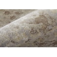 thumbnail image 4 of 7' X 10' Tan and Ivory Abstract Power Loom Worn Faded Area Rug, 4 of 9