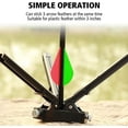 thumbnail image 5 of Arrow Fletcher Jig,3d Fletching Bonding Tool Abs Clear Scale For 3.610mm Arrow Feather Sticking, 5 of 5