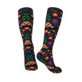 thumbnail image 4 of Balery Colorful Floral2 Fun Novelty Socks Men'S Women'S Crew Socks Funny Crazy Novelty Socks Quirky And Cool Socks, 4 of 9