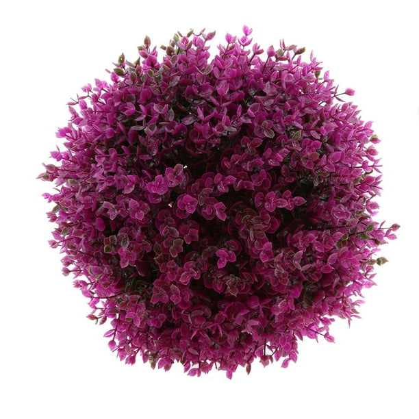 Flores Artificiales Macarena Plantas Falsas 29cm Bola artificial del Topiary