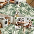 thumbnail image 5 of Area Rug for Living Room, Sage Green Ombre Non-Slip Indoor Large Carpet for Bedroom/Dining Room, Gradient Abstract Art Vintage Washable Low-Profile Rectangle Floor Mat Runner Rugs - 2.7 x 5 Ft, 5 of 8