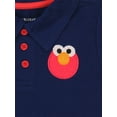 thumbnail image 6 of Sesame Street Elmo Patch Baby Toddler Short Sleeve T-Shirt Polo Tee SEB056SS, 6 of 7