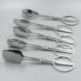 thumbnail image 4 of Pinzas para alimento cocina Pan Gloria Pinza de cocción de acero inoxidable, 4 of 9