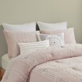 thumbnail image 2 of Gracie Mills Trujillo 3-Piece Embroidered Stripes Cotton Jacquard Comforter Set - GRACE-13820, 2 of 5