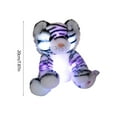 thumbnail image 3 of Usloyux 7.10 Inch LED Stuffed Tiger Lighting Up Plush Toys,Colorful Night Light Glowing and Huggable Soft Plush Toy for Kids Christmas,Birthday,Holiday Party Gifts, 3 of 6