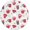 Christmas Hot Chocolate Coffee, variant on Christmas Snowflake Purple Tree Skirt, Seasonal Tree Mat Holiday Party Supplies Ornaments Indoor Outdoor Decorations for Tabletop Trees 35.4 Inches