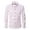Pink, variant on Aqestyerly tops for Men Men'S Long Sleeve Dress Shirt Regular Fit Casual Button-Down Solid Shirts Long Sleeve Turndown Collar Blouse & Shirt