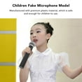 thumbnail image 4 of Simulated Microphones, Microphone Prop Flat Bottom  For Children Gift, 4 of 8
