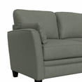 thumbnail image 3 of Hillsdale Grant River Upholstered Fabric Sofa with 2 Pillows Gray Stone, 3 of 5