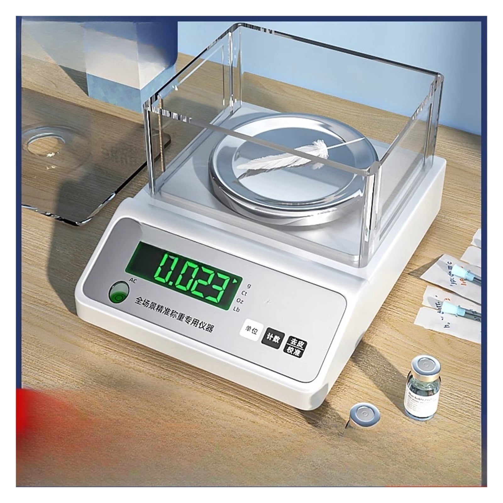 High-Precision Electronic Balance Scale for Jewelry and Lab Use (0.1g)