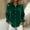 Army Green, variant on Womens Wine Sparkly Sequin Sleeve Velvet Blouse, Button-Front Collared Relaxed Fit Top for Office Casual & Dinner Gatherings, 100% Polyester, S-XXL,Size 2XL