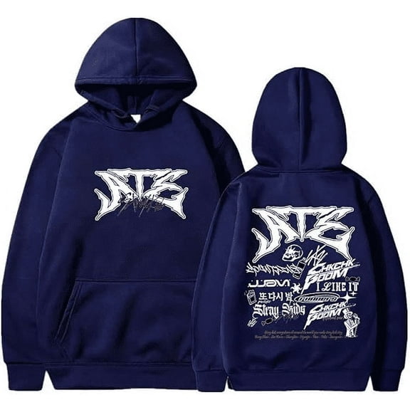 Stray Kids Ate Tracklist Hoodies SKZ Dominate World Tour Merch Cosplay Unisex Fashion Casual Hooded Sweatshirts