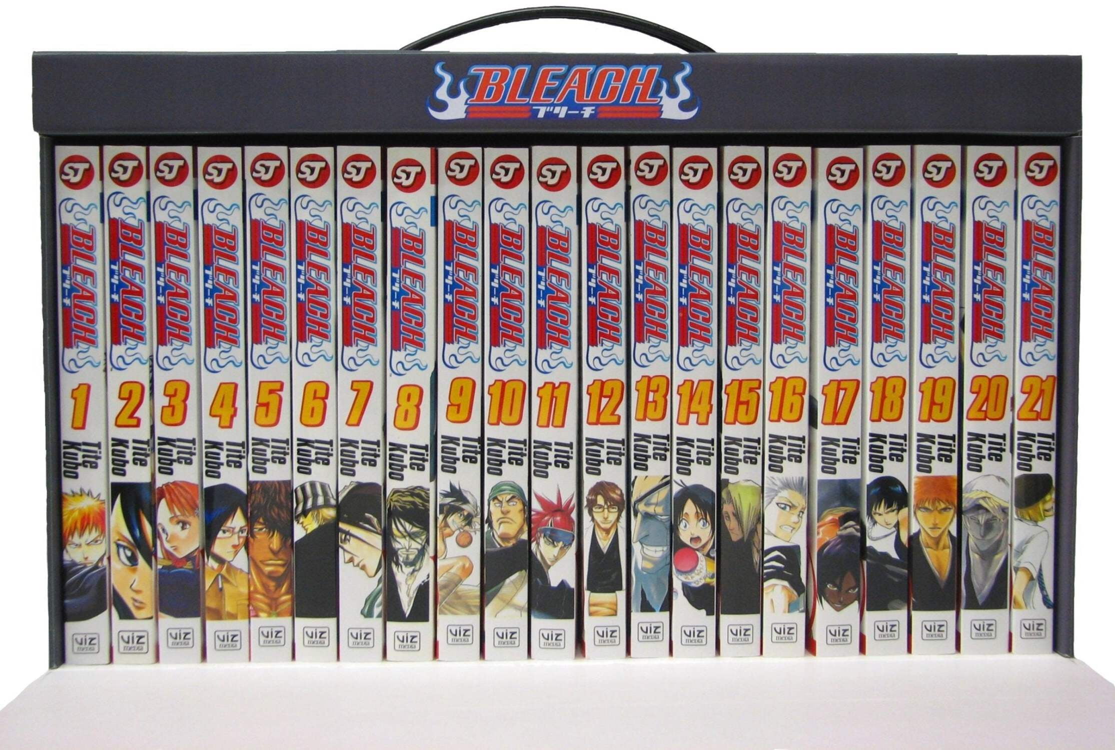 Bleach Manga Complete Anime Collection: Box Set 1 with