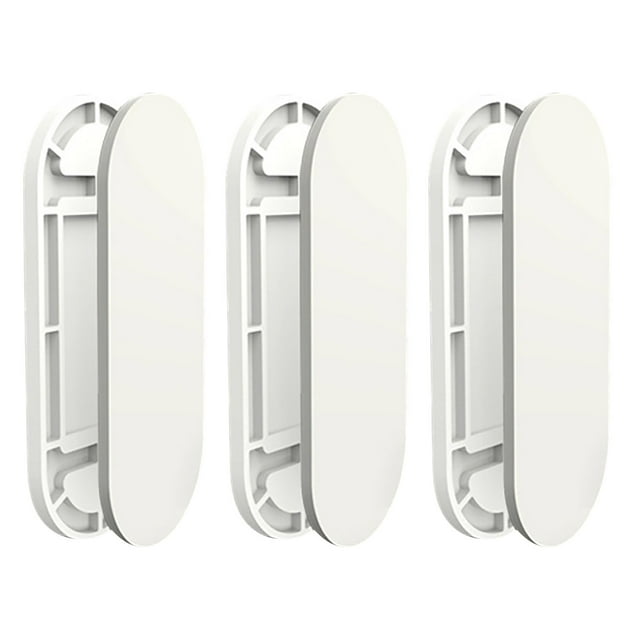 Fiudx Gancho de Pared para Enchufes, Soporte para Regleta, Soporte para Router Wifi, Autoadhesivo de Rápida Instalación, Reutilizable y Separable, Apto para Azulejos de Cerámica, Plástico y Espejos,