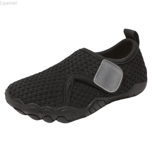 Liyamei Toddler Walking Shoes Slip On Toddler Shoes Boys Girls Kids Sports Sneakers Casual School Shoes Barefoot Shoes Boys Sneakers Size 6.5