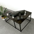 thumbnail image 2 of Ivinta L-Shaped Desk, Adult Lap Desks, 44" x 58", Black, 1 Count, 1 Pack, 2 of 10