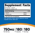 thumbnail image 2 of Suplemento Nutricost L-Arginina L-Ornitina 750 mg 180 cápsulas, 2 of 5