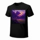 thumbnail image 1 of Pink Purple Flower Sea T-shirt Romantic T-shirt Gift Tee Unisex tees, 1 of 5