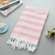 thumbnail image 1 of Toalla de baño de gran tamaño absorbente de algodón Arena turca con flecos a rayas de punto europeo y americano Wmkox414yii  hfskjfh407, 1 of 2