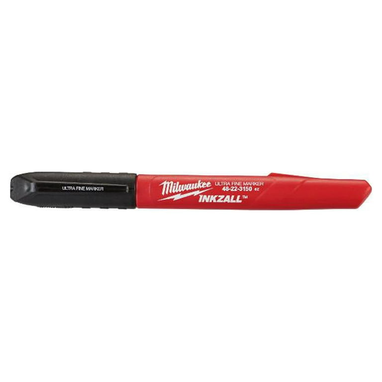 MILWAUKEE INKZALL™ Fine Point Colored Markers (4 Pack) [48-22-3106] — Adam  Tools INC.