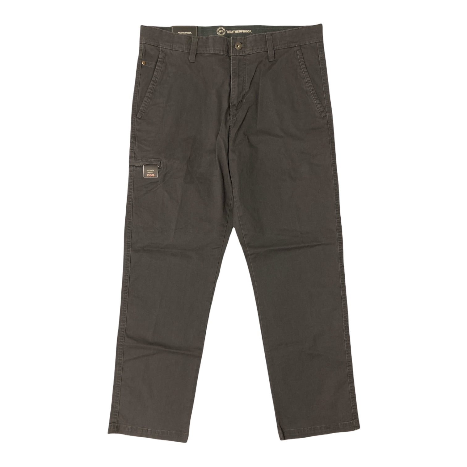 Weatherproof Men's Flex Waist Stretch 5Pocket Utility Pant