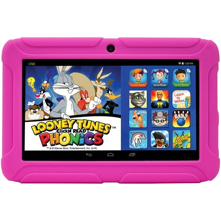 tablet clickn pink 8gb loaded wi fi apps learning inch pre games