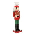 thumbnail image 3 of Christmas Wooden Nutcracker Home Decor Walnut Soldier Xmas SB58211-12, 3 of 6
