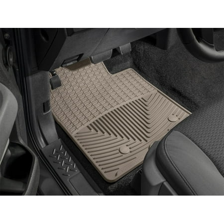 Weathertech All Weather Front Rubber Floor Mats Tan Walmart Com