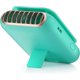 thumbnail image 1 of Mini Fan , Usb Rechargeable With 3 Adjustable Speeds Portable Fan, Quiet Small Lanyard Fan, For Home, Office, Travel(green), 1 of 4