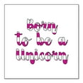 thumbnail image 1 of DistinctInk Custom Bumper Sticker - 6" x 6" Decorative Decal - White Background - Born to be a Unicorn, 1 of 2