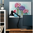 thumbnail image 2 of Stupell Industries Fashion Designer Flower Jars Pink Purple Watercolor Canvas Wall Art by Amanda Greenwood, 2 of 6
