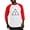 Red/White, variant on CafePress - Triangle Icon Baseball Jersey - Cotton Baseball Jersey, 3/4 Raglan Sleeve Shirt