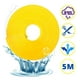 thumbnail image 1 of Tira led neon amarilla flexible unicolor 5 metros solo rollo impermeable DOSYU  DY-YL08, 1 of 8