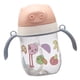 thumbnail image 2 of Taza para sorber para bebé, portátil, prevención de asfixia, resistente a caídas, linda taza con pajita para niños pequeños con asa para exteriores, 380 ml, rosa, 2 of 5